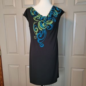 *FINAL PRICE *Times ladies black dress with design.